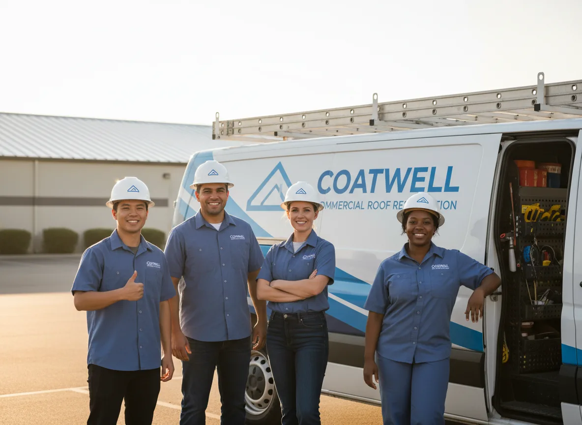 Commercial roof coating company in Scott, LA